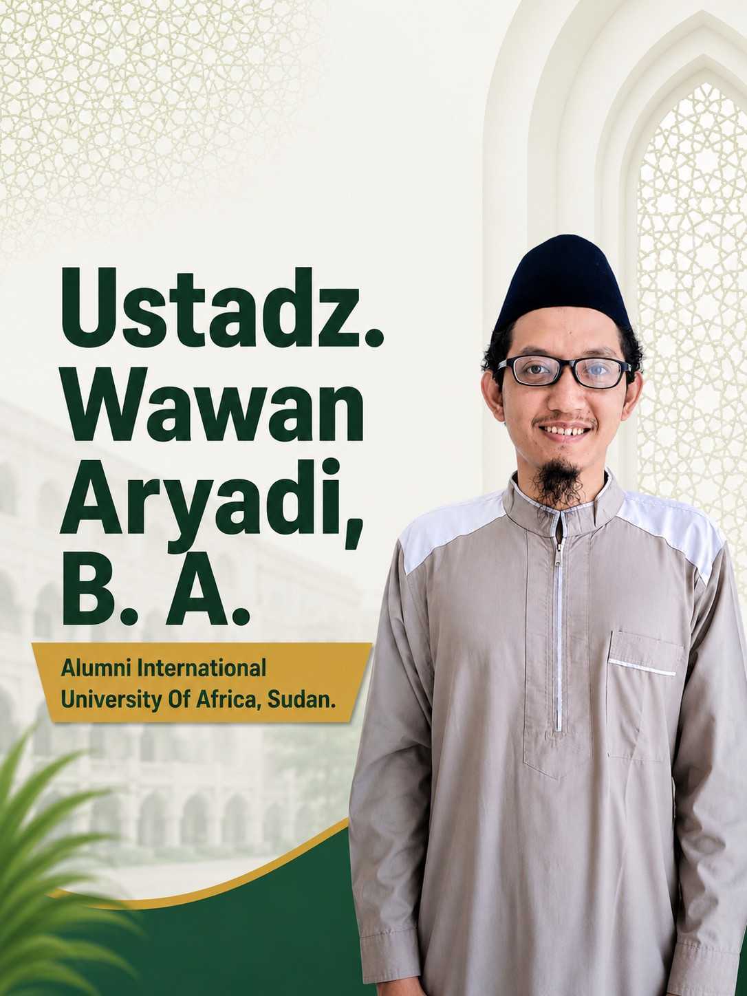Foto ustadz PPTQ Bilal bin Rabah